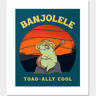 Banjolele, Toadally Cool Posters and Art